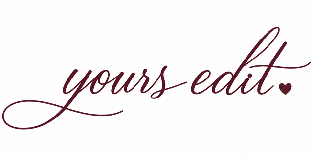 yours edit.