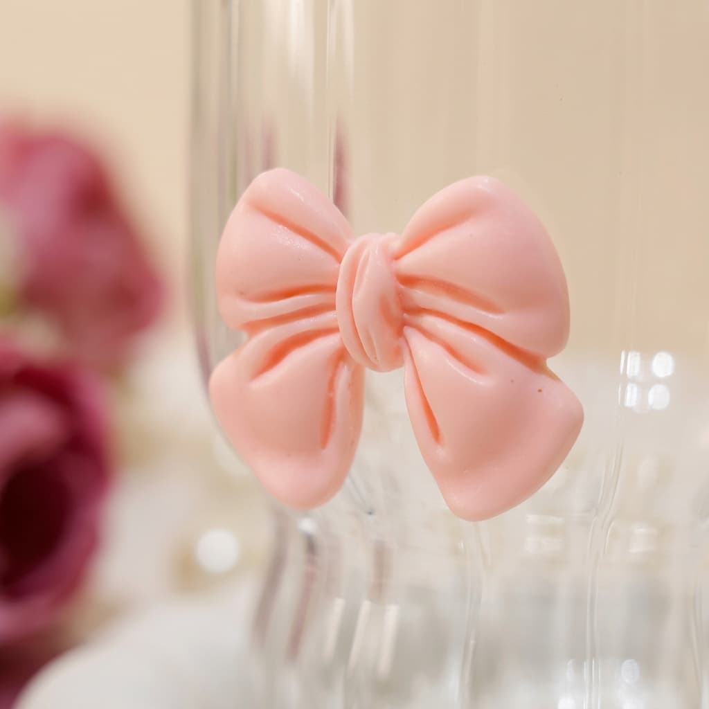 Blush Bow Glass — Set of 2 thumbnail 3