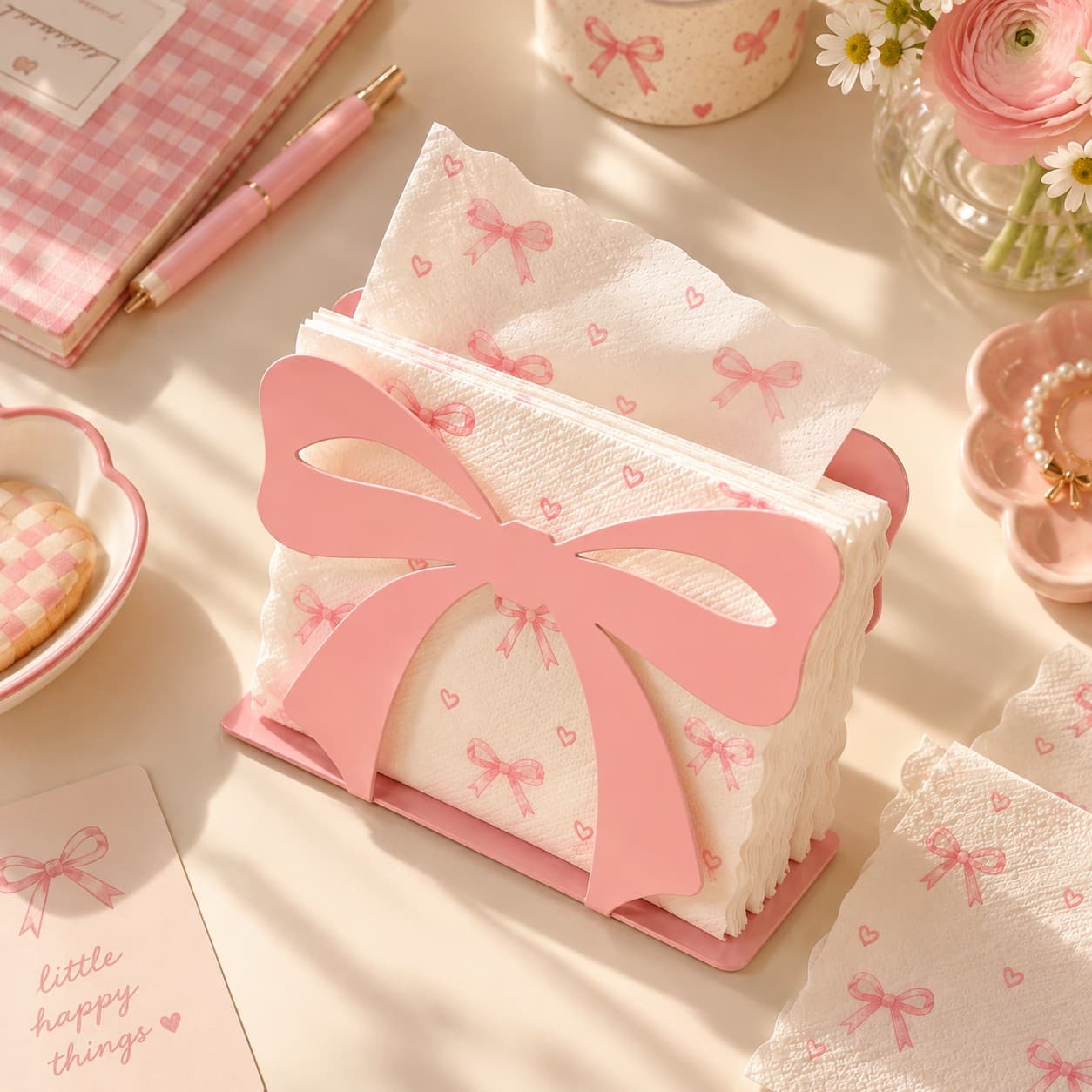 Bow Napkin Holder by Yours Edit