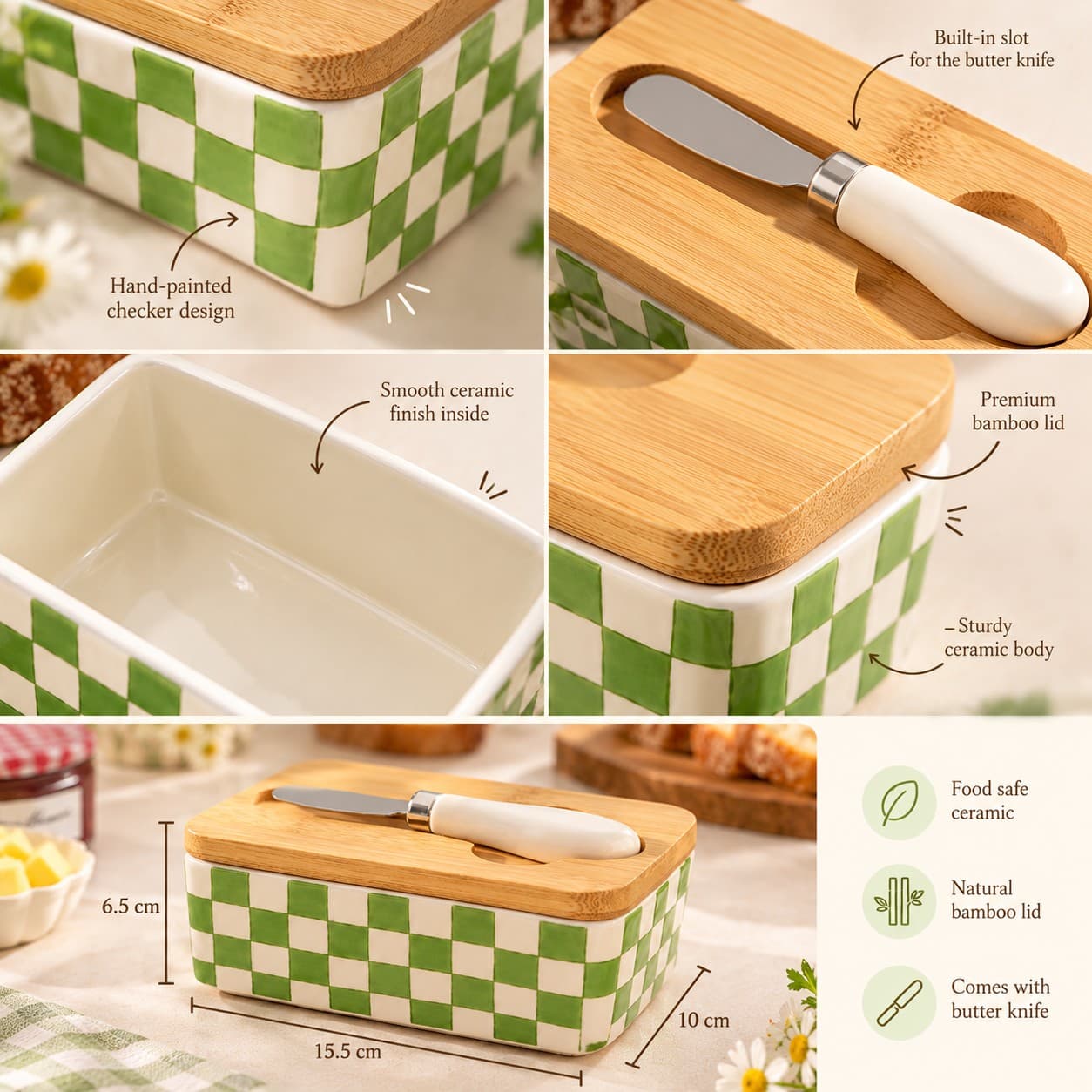 Ceramic Butter Box thumbnail 4