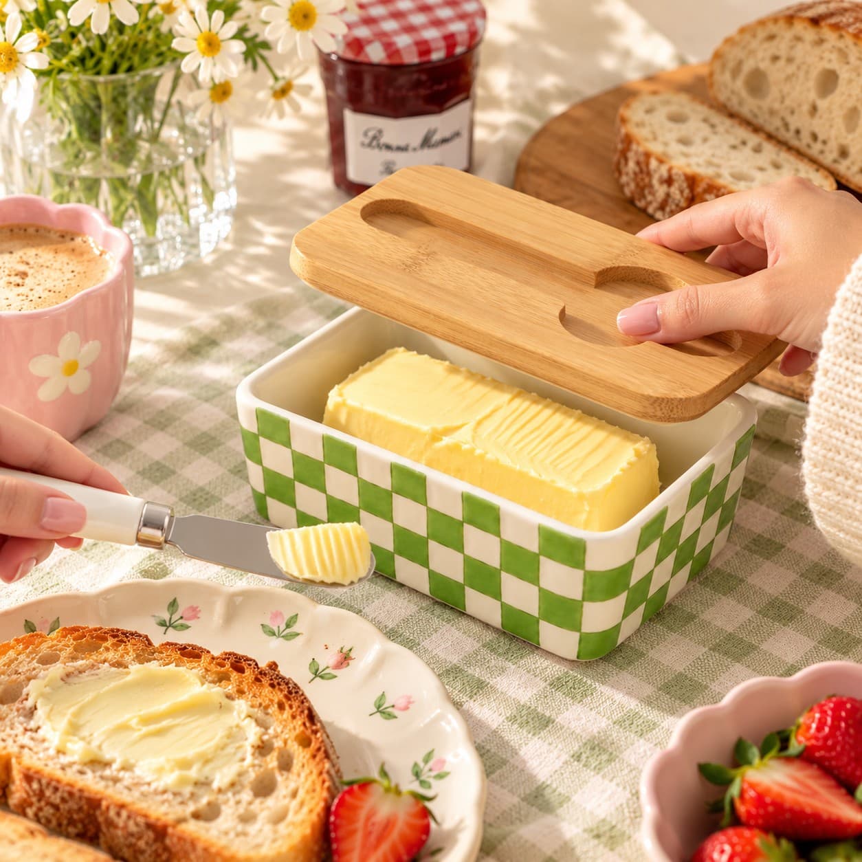 Ceramic Butter Box thumbnail 3