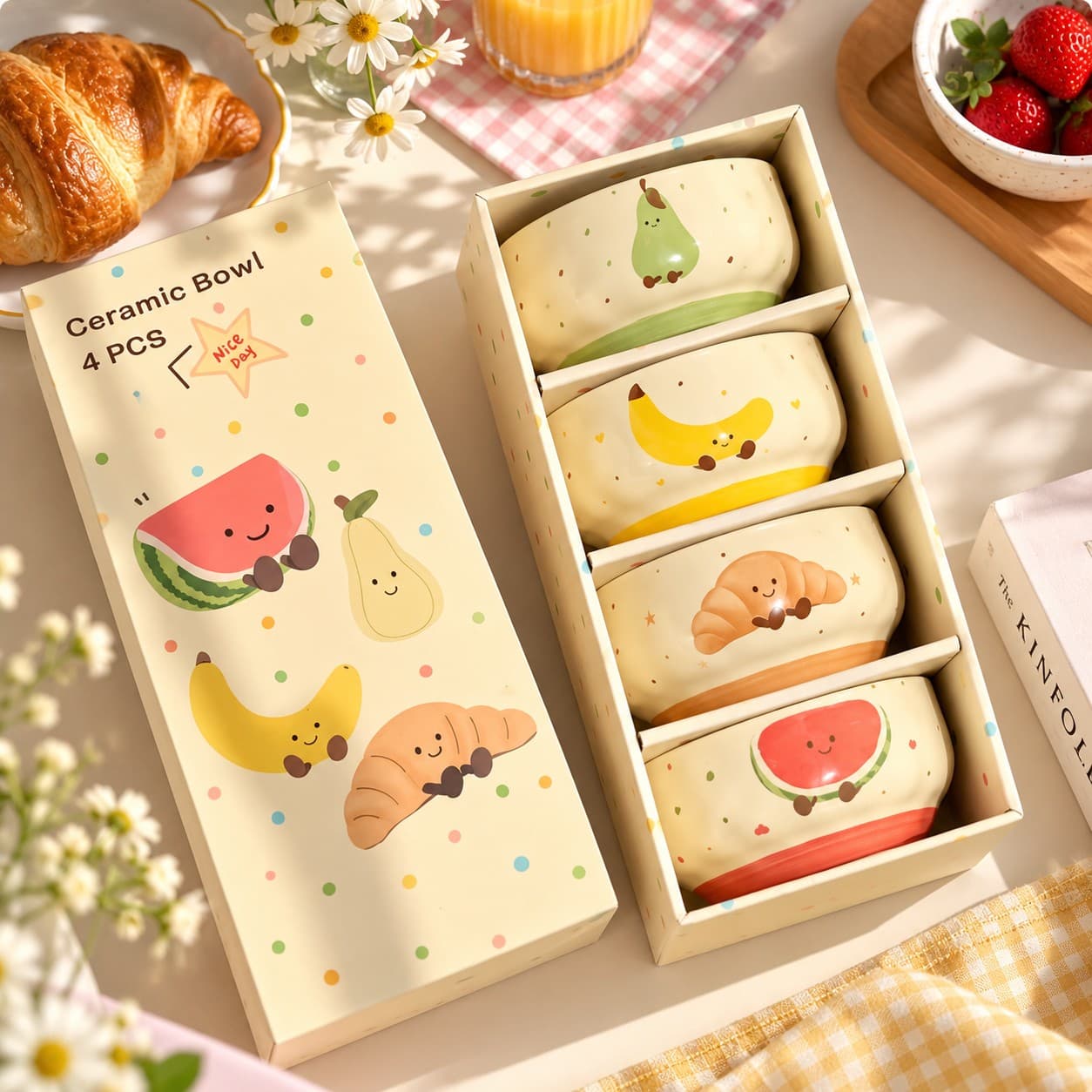 Cute Ceramic Multi Purpose Bowl by Yours Edit