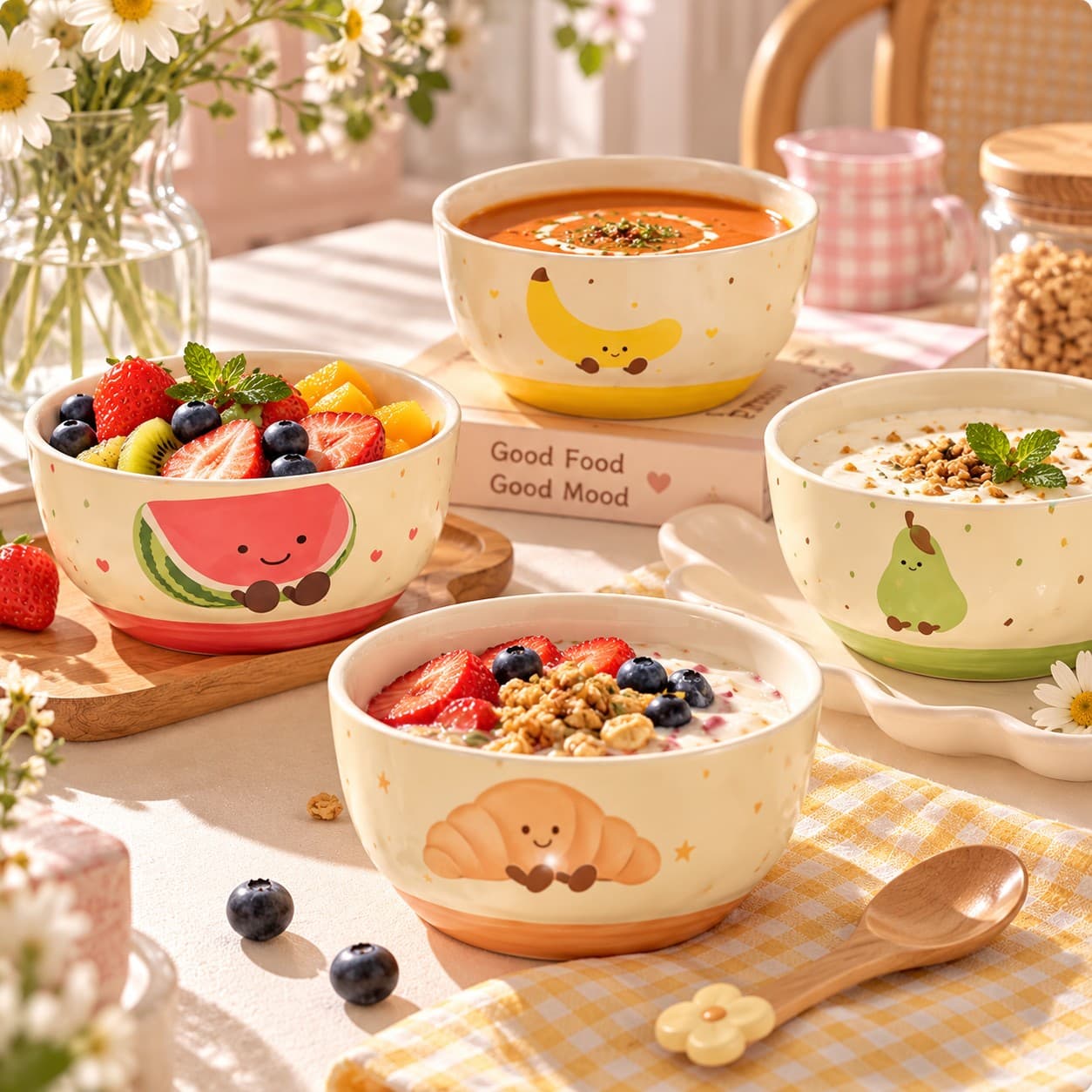 Cute Ceramic Multi Purpose Bowl thumbnail 3