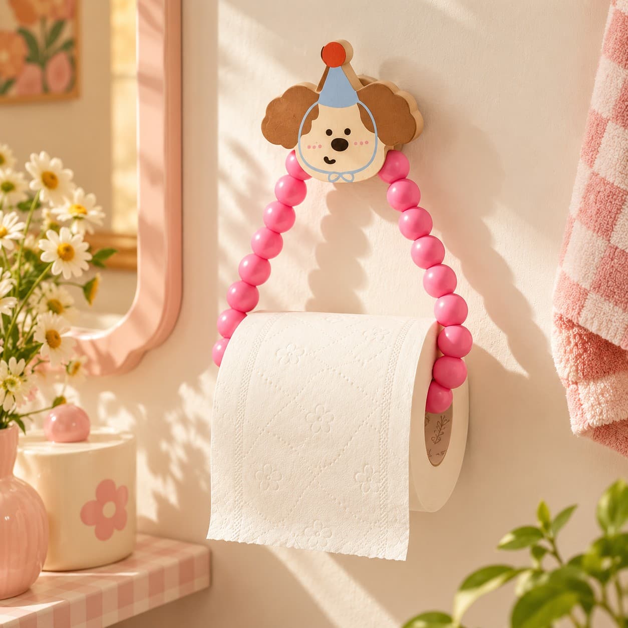Cute Dog Toilet Paper Holder by Yours Edit