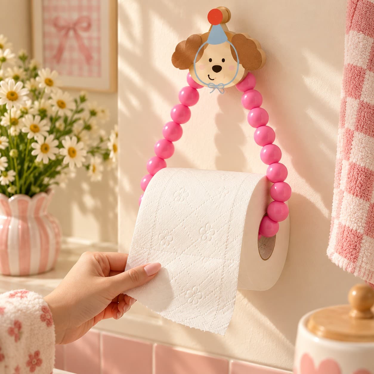 Cute Dog Toilet Paper Holder thumbnail 3