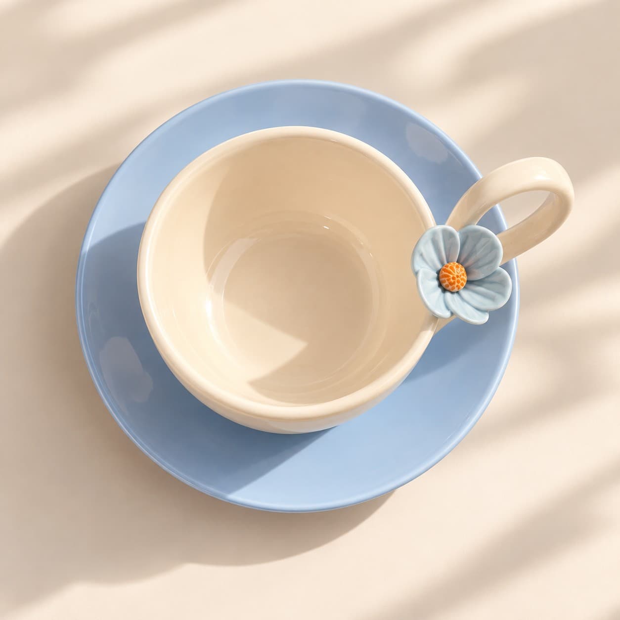 Flower Shape Ceramic Cup thumbnail 3