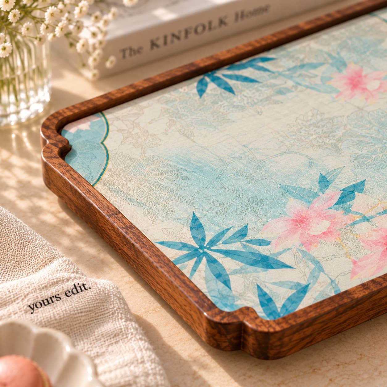 Guofeng Bamboo Tea Tray thumbnail 4