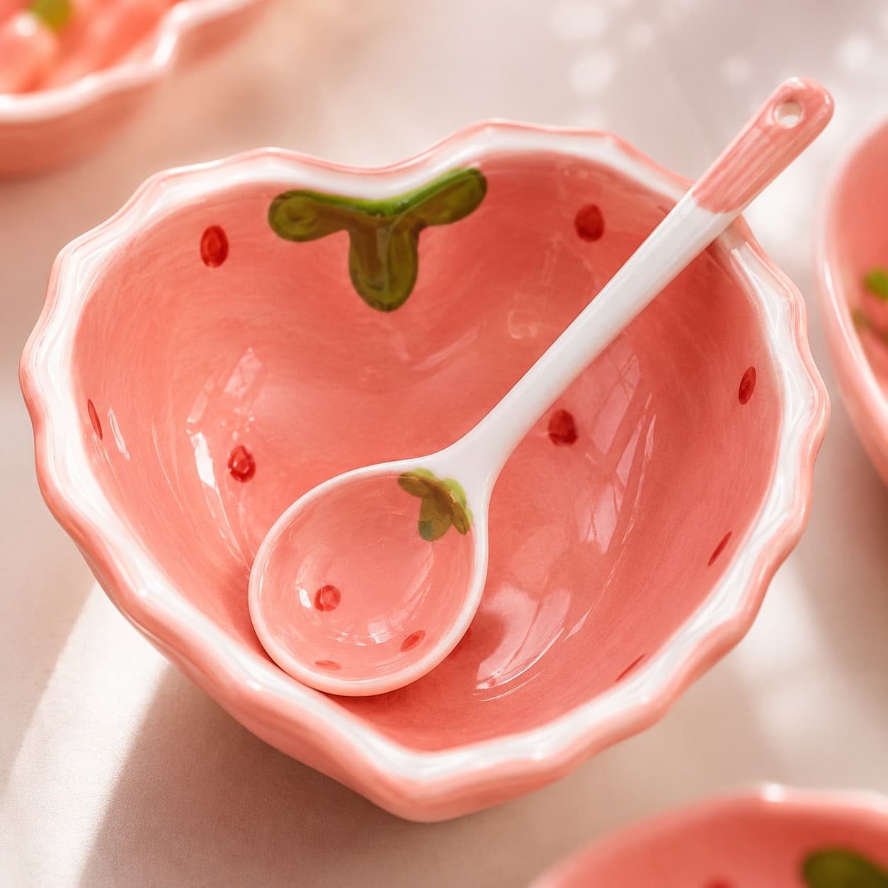 Heart Bowl & Spoon Set thumbnail 5