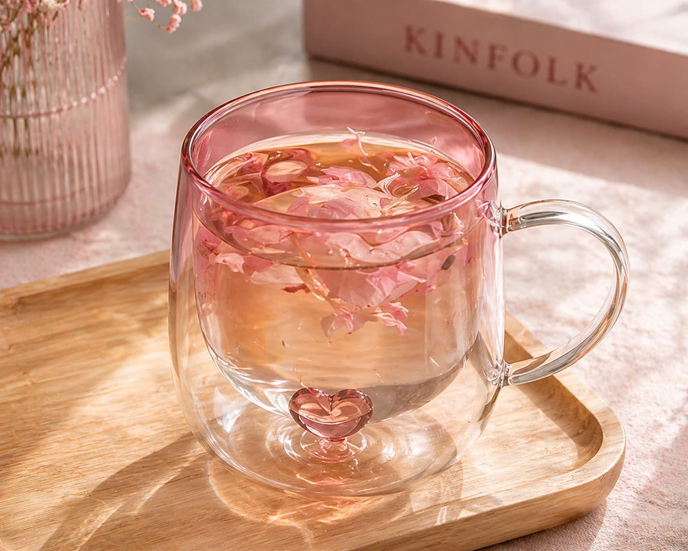 Heart Ombre Pink Cup thumbnail 2