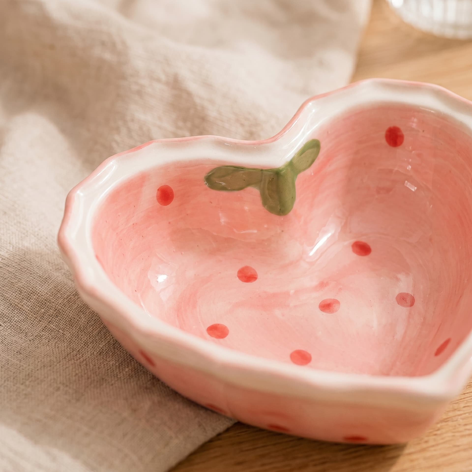Heart Shape Bowl and Plate Set thumbnail 5