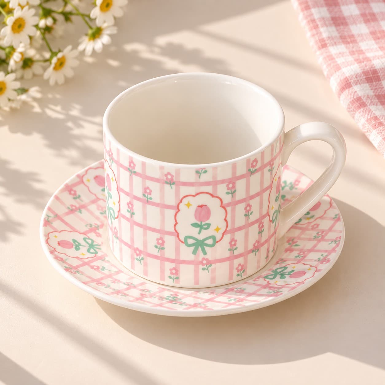 Korean Style Cup and Saucer Gift Box thumbnail 3