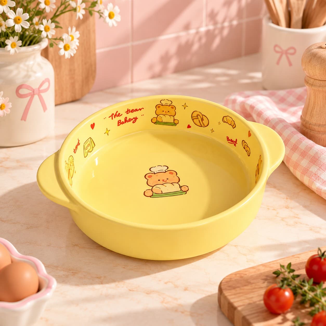 Retro Bear Multipurpose Ceramic Bowl by Yours Edit