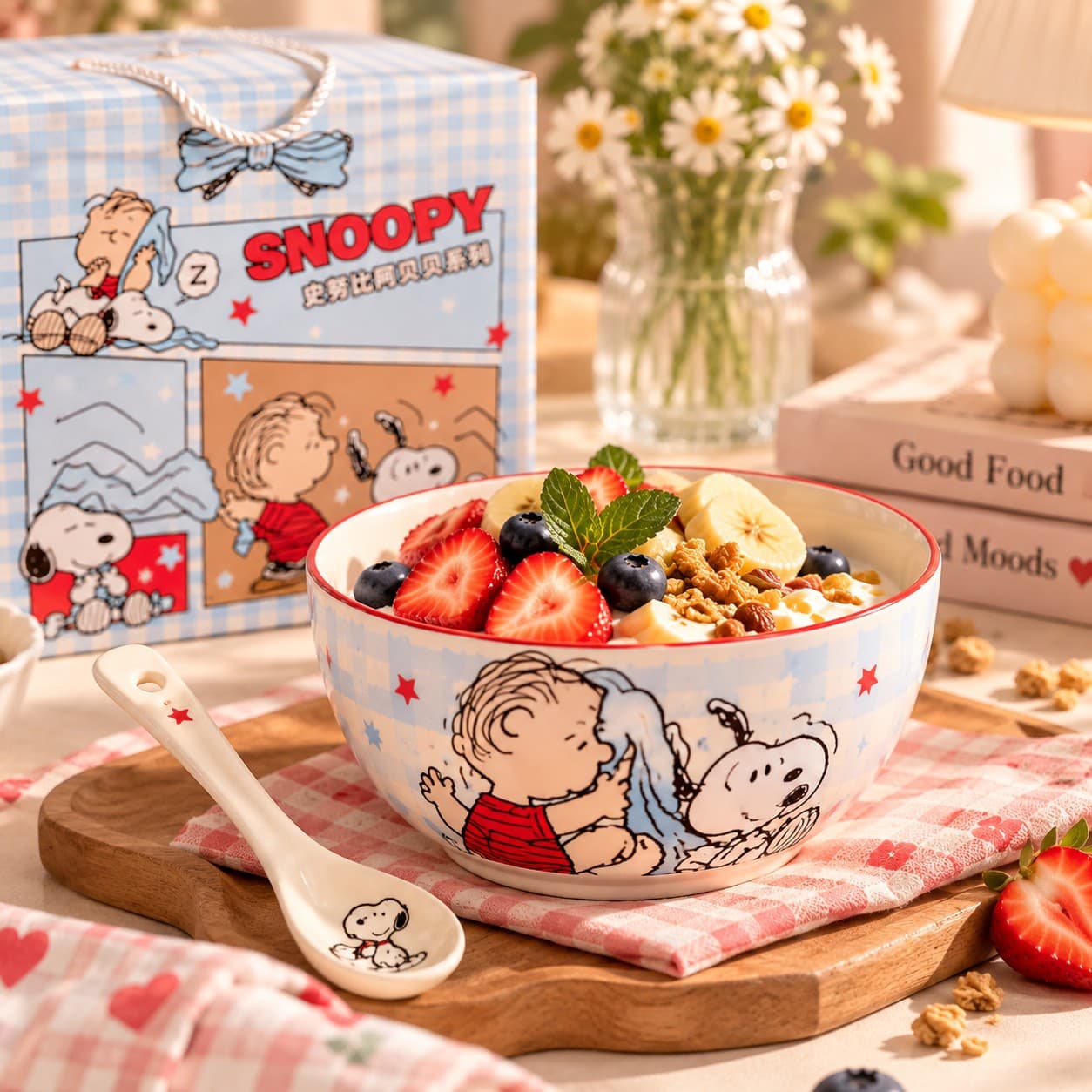 Snoopy Multipurpose Set of 4 Bowls thumbnail 2