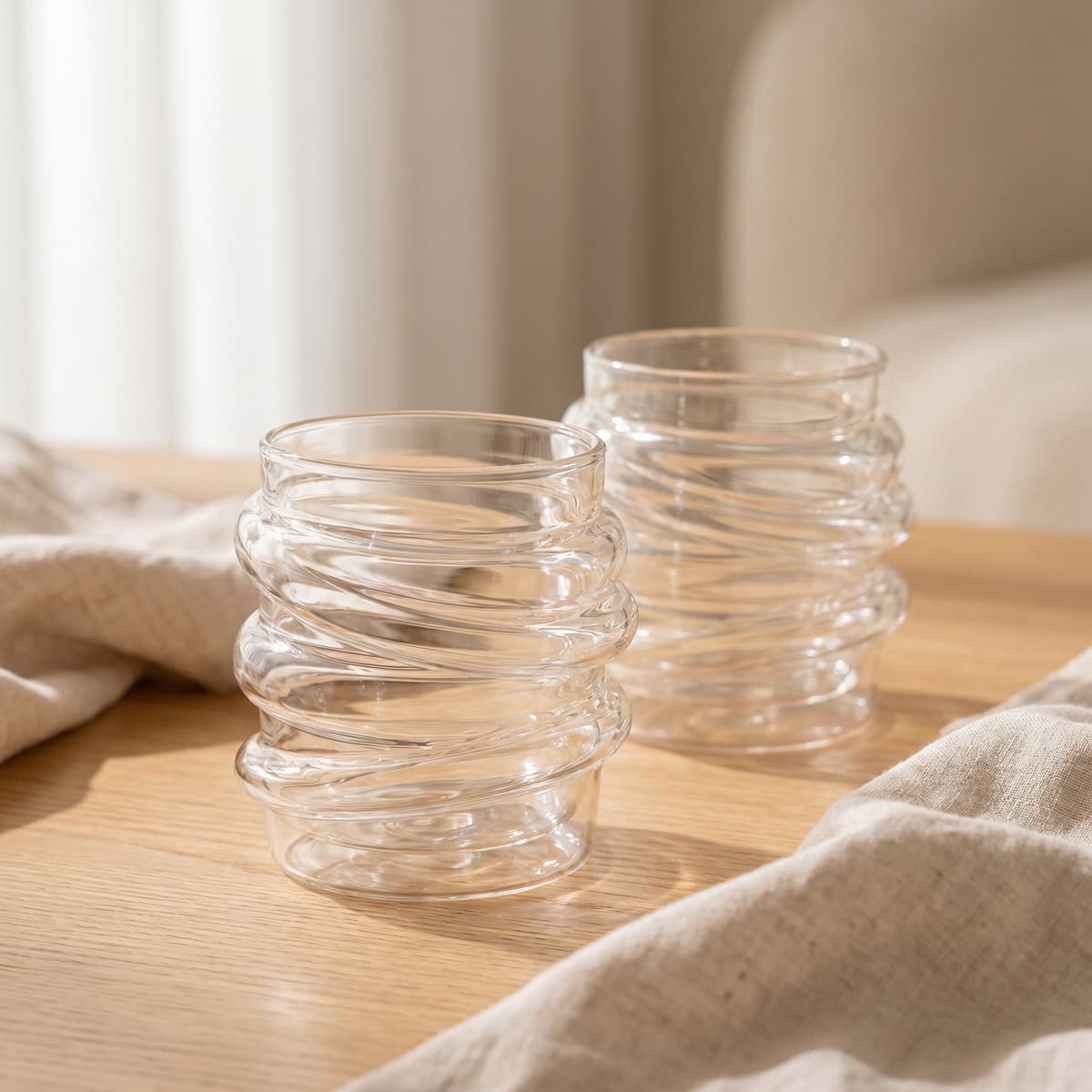 Spiral Glass — Set of 2 thumbnail 4
